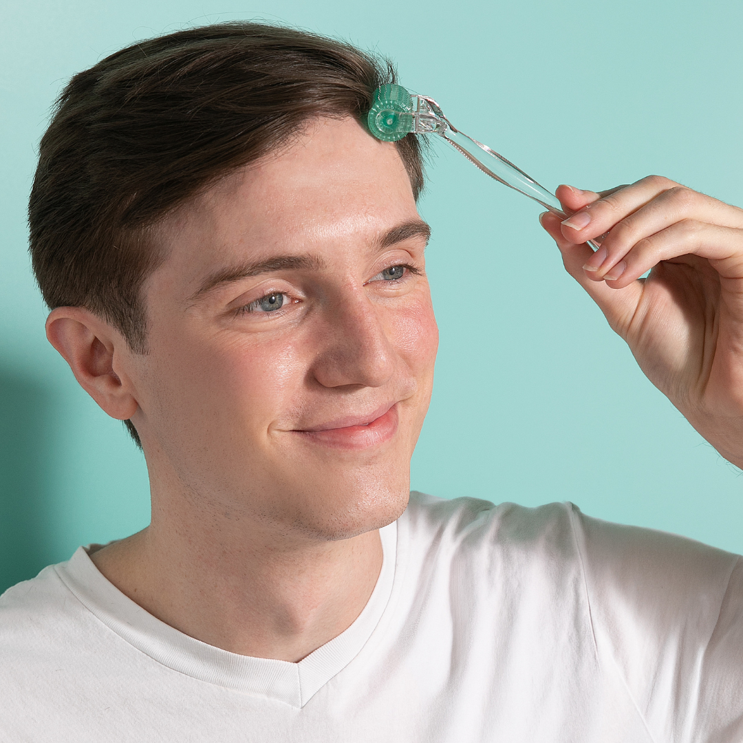 Follicly® Derma Roller – 192 Microagujas de Titanio Auténticas