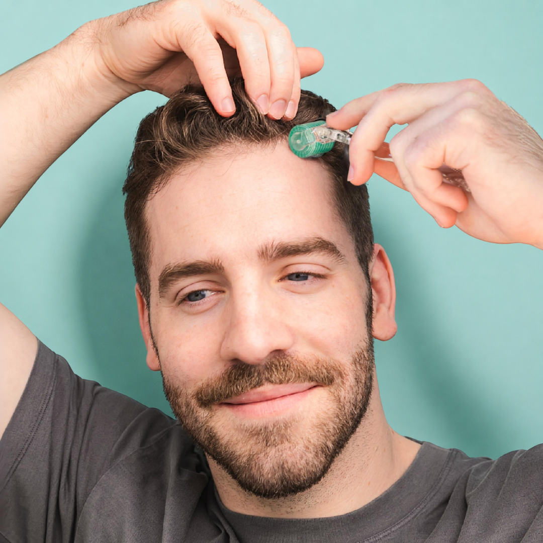 Follicly® Derma Roller – 192 Microagujas de Titanio Auténticas