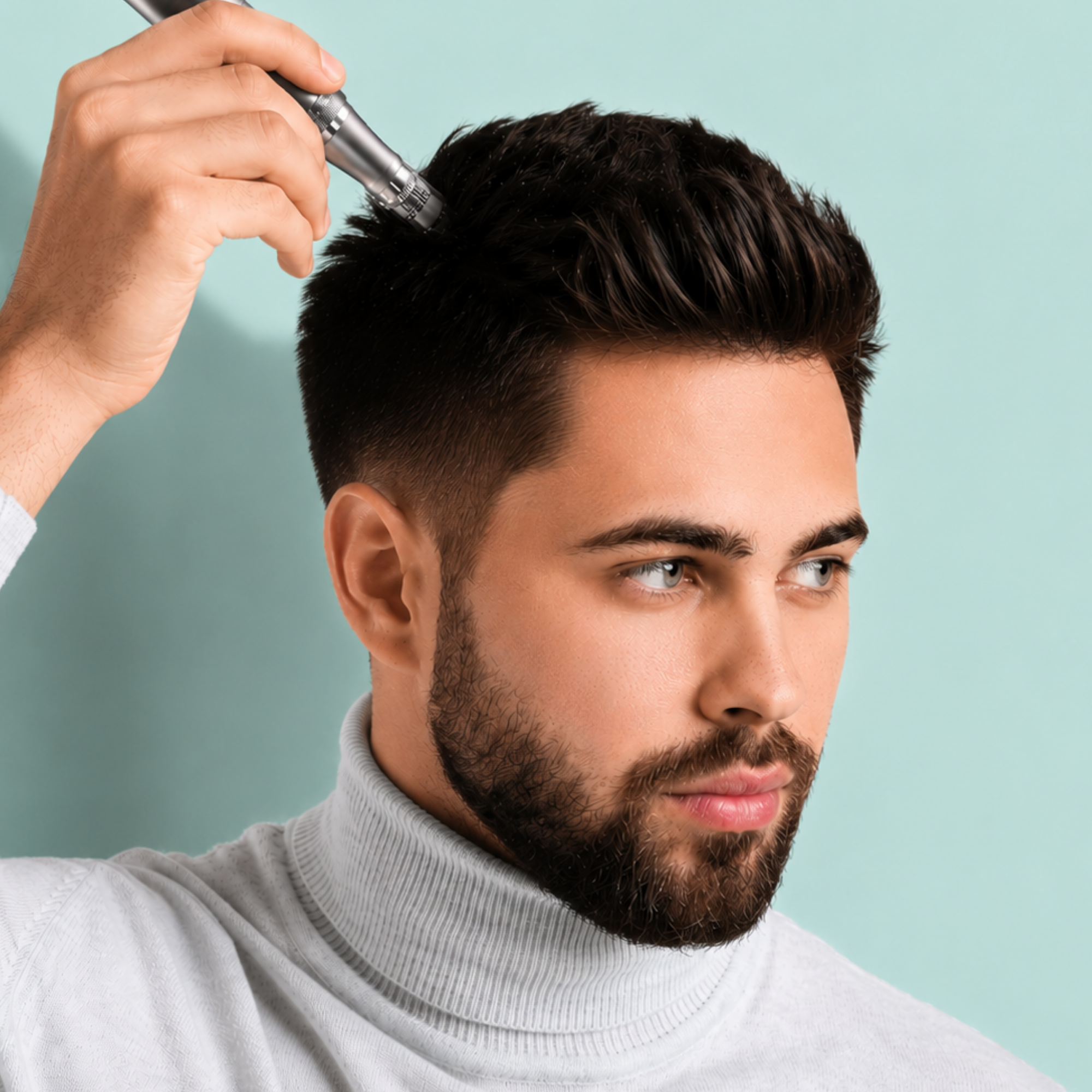 Follicly® Derma Pen + 12 cartuchos de repuesto